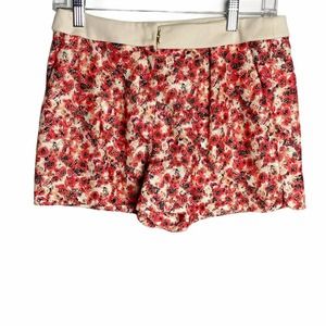 Moginn Ladies Floral Printed Mid-Rise Shorts